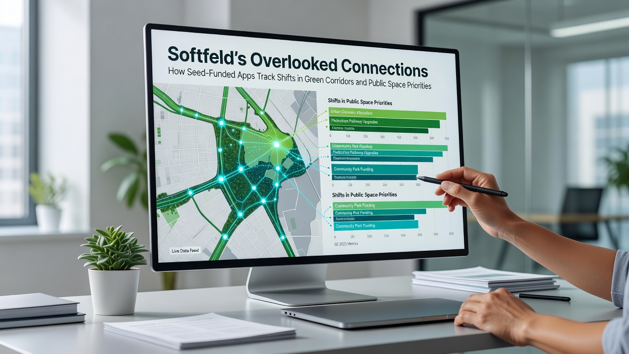 Softfeld's Overlooked Connections: How Seed-Funded Apps Track Shifts in Green Corridors and Public Space Priorities